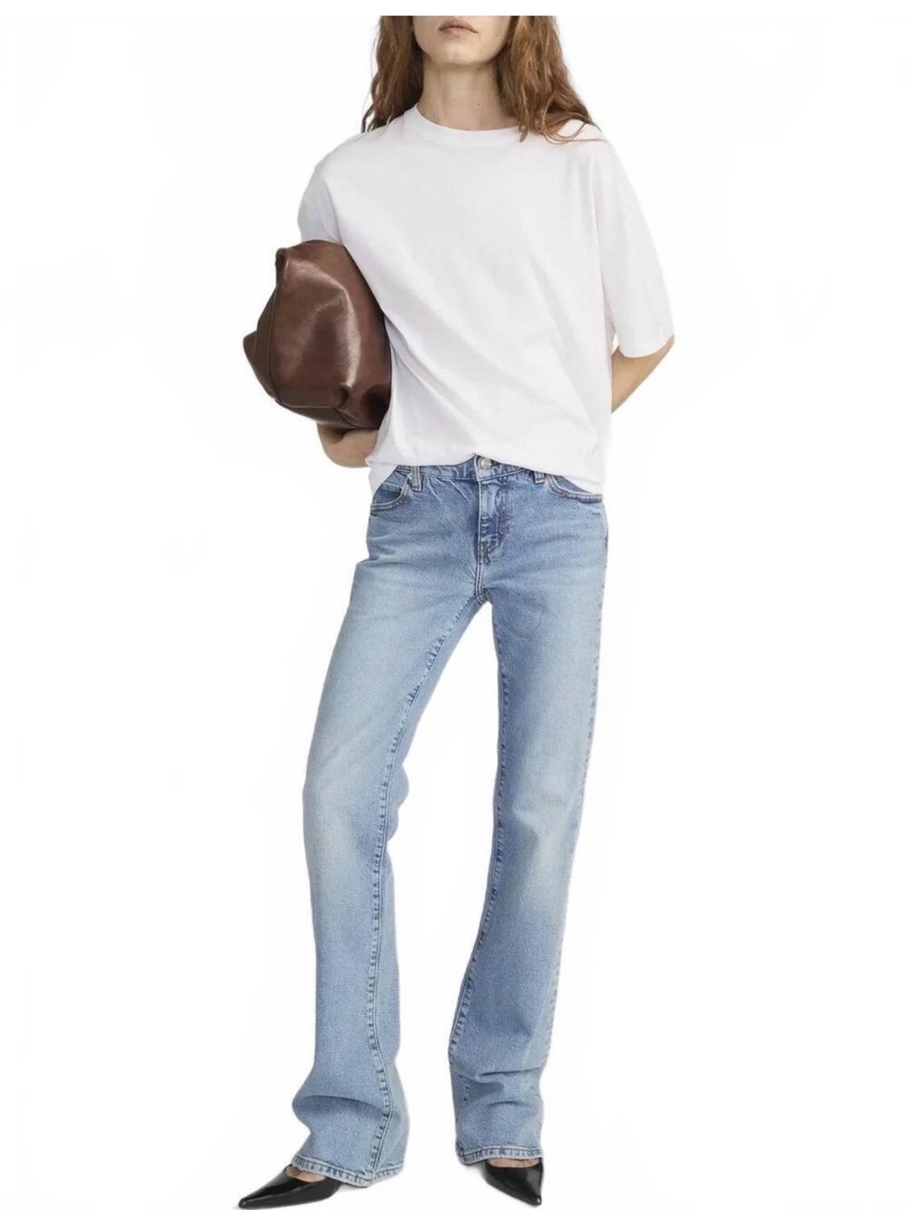 NWT Frame The Rodeo Low Rise Boot Cut jeans 🔥 - Picture 3 of 7